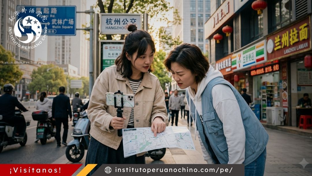 Aprende a dar direcciones en Chino Mandarín